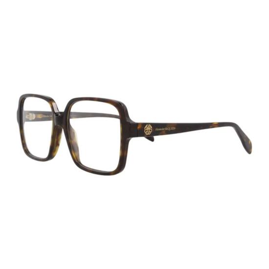  알렉산더 맥퀸 안경 AM0286O002 BROWN - ALEXANDER MCQUEEN