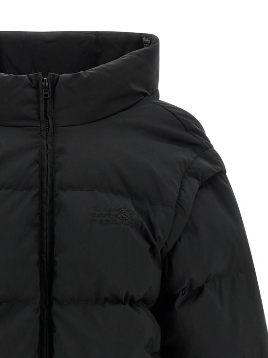 25FW MM6 메종마르지엘라 패딩 MM323031BM BLACK - MM6 MAISON MARGIELA