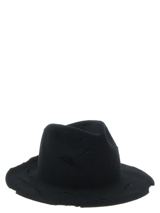  요지 야마모토 모자 LDHWH011603 BLACK - YOHJI YAMAMOTO