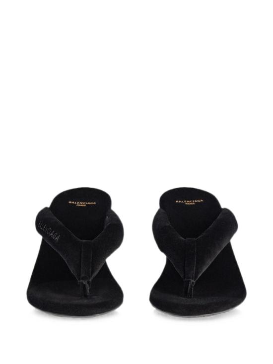  발렌시아가 가에타 웨지 텅 876727WCDQ01000 AI26 BLACK - BALENCIAGA
