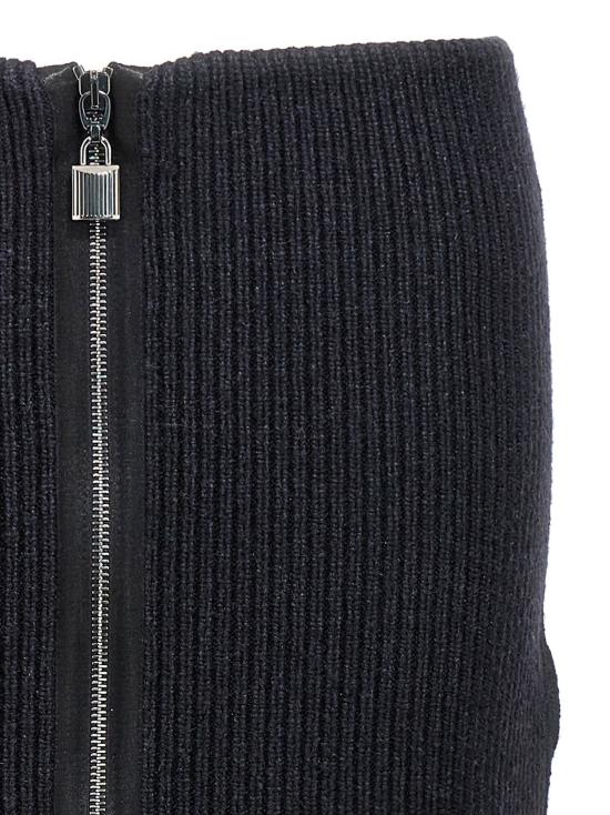  톰포드 스커트 LDGCK149YAX597LB999 BLACK - TOMFORD