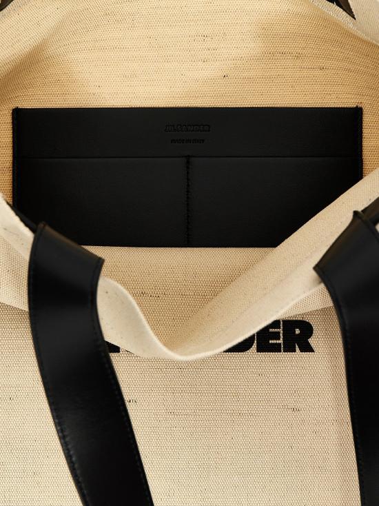  질샌더 토트백 LDJ07WD0104P7060280 CREAM - JIL SANDER