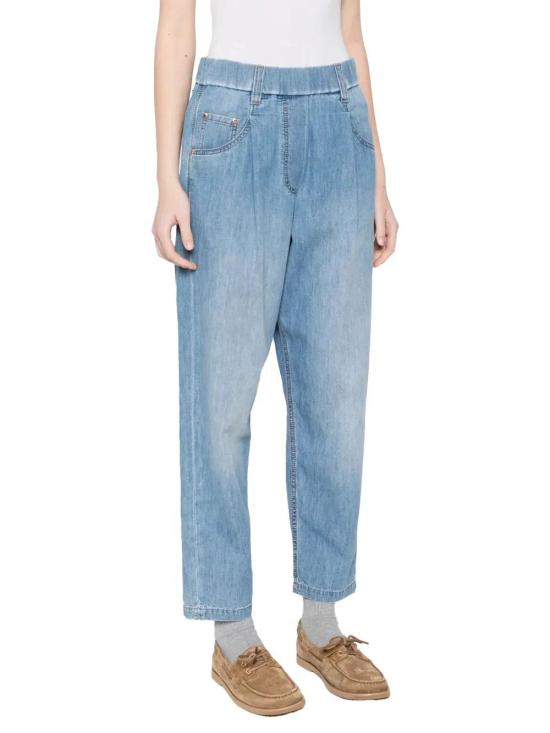  브루넬로 쿠치넬리 데님 팬츠 210000036294 LIGHT BLUE - BRUNELLO CUCINELLI