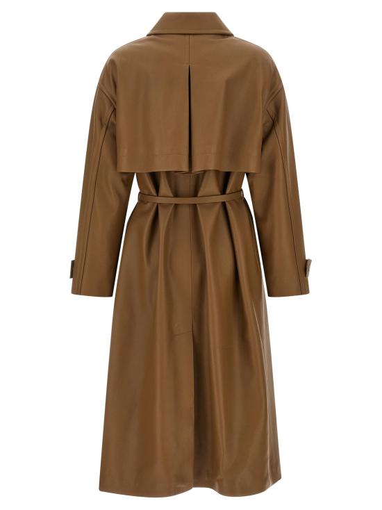  펜디 트렌치 코트 LDFPS907AUV3F1T6S CAMEL - FENDI