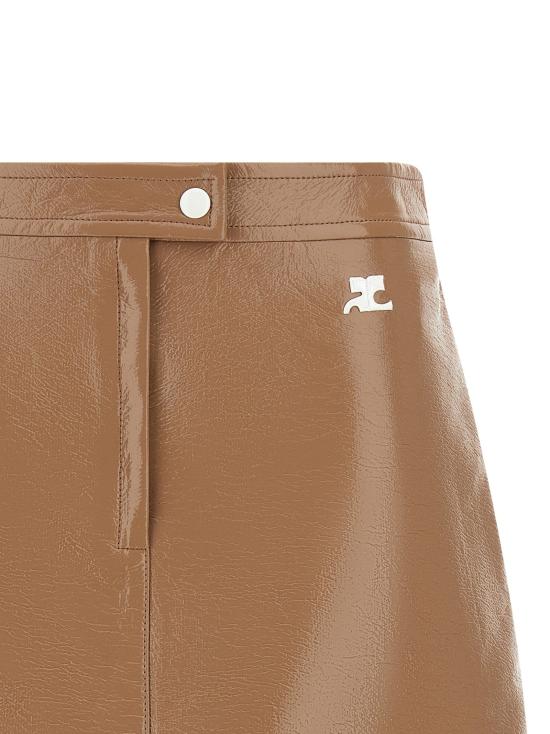  쿠레쥬 스커트 LD223CJU001VY00141091 BRONZE - COURREGES