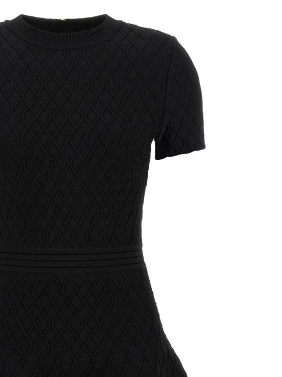  발망 원피스 LDHF1R7520KK200PA BLACK - BALMAIN