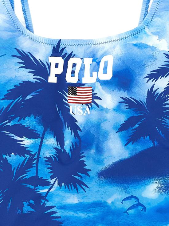  폴로 랄프로렌 비치웨어 LD21609410SCENIC BLUE - POLO RALPH LAUREN