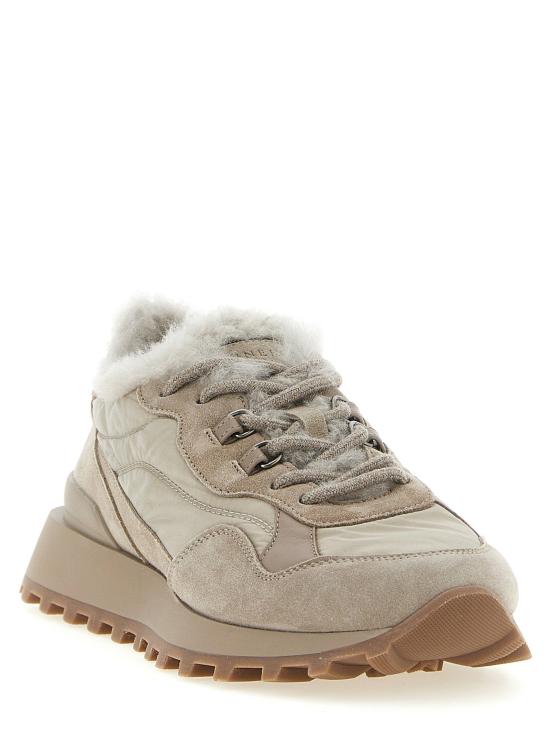  브루넬로 쿠치넬리 스니커즈 LDMZSFG3381C5859 BEIGE - BRUNELLO CUCINELLI