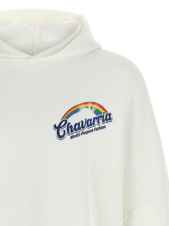  윌리 차바리아 후드 티셔츠 LDWCJSY0116000 CREAM - WILLY CHAVARRIA