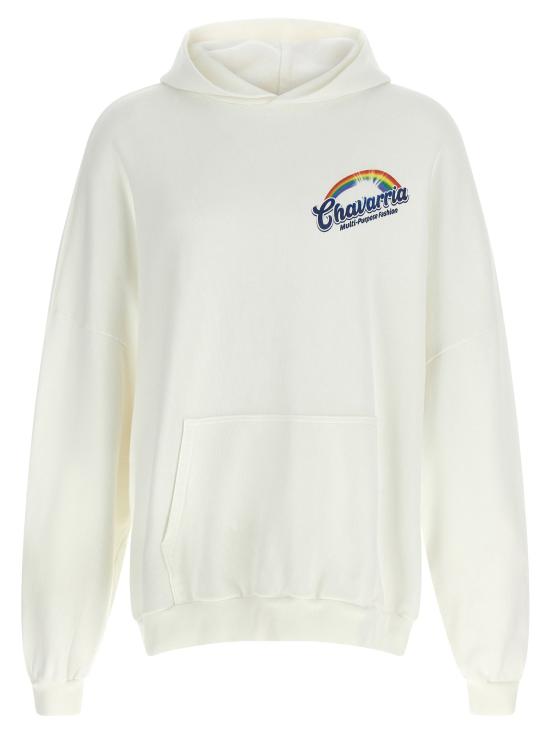  윌리 차바리아 후드 티셔츠 LDWCJSY0116000 CREAM