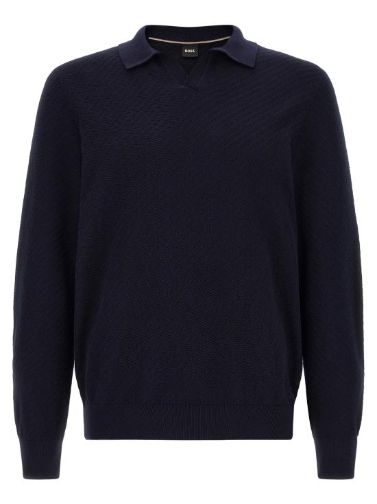  휴고보스 탑 LD50565511404 NAVY