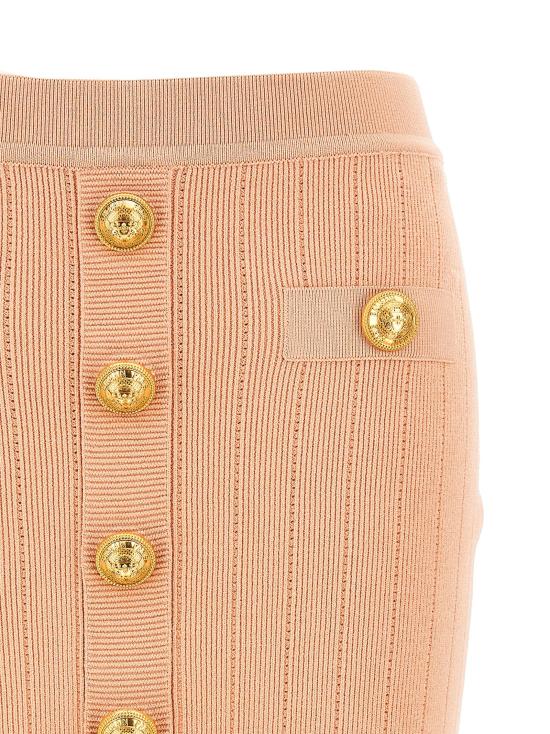  발망 스커트 LDEF1LB290KB070LB BEIGE - BALMAIN