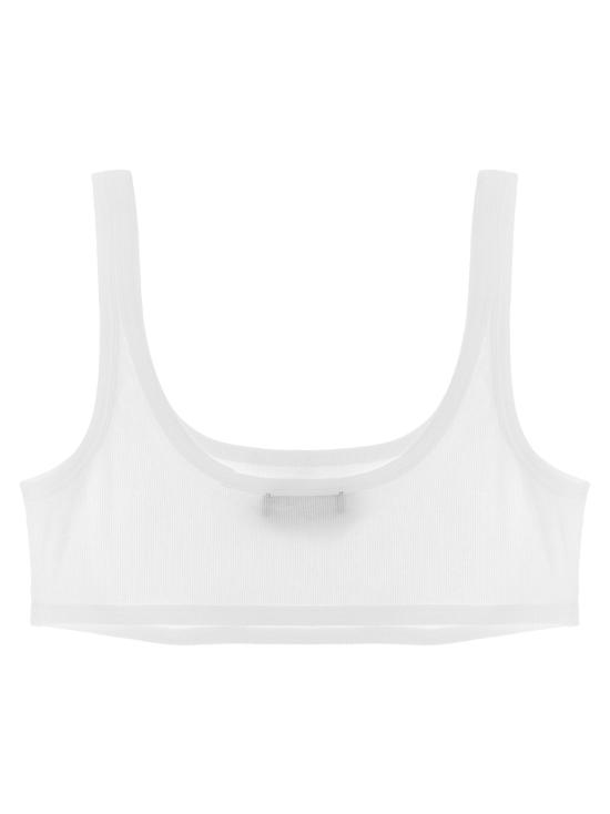  베르사체 민소매 티셔츠 LD10231421A095511W010 WHITE - VERSACE