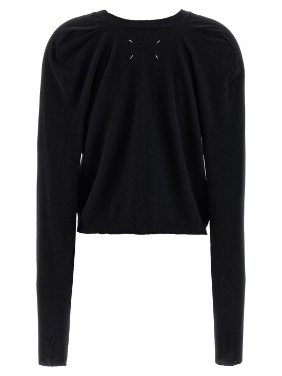  마르지엘라 가디건 LDS29HP0040M13178900 BLACK - MAISON MARGIELA