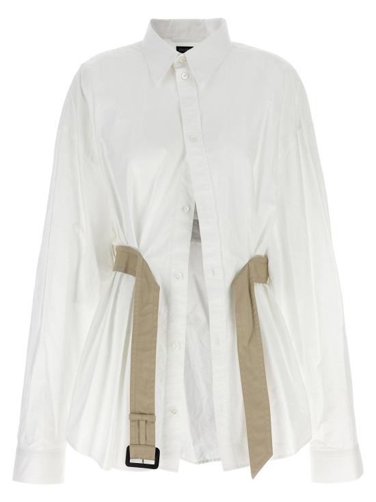  발렌시아가 셔츠 LD809066TNM609000 WHITE