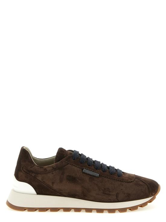  브루넬로 쿠치넬리 스니커즈 LDMZSFG2110PC9885 BROWN