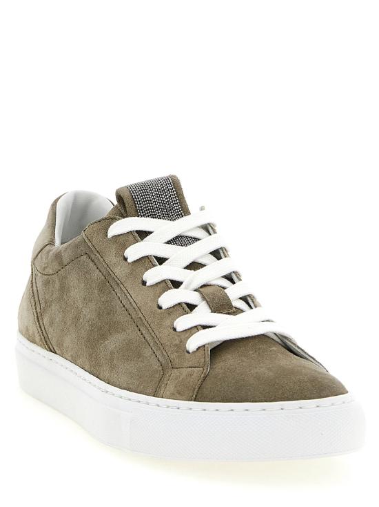  브루넬로 쿠치넬리 스니커즈 LDMZSFG2525C8850 KHAKI - BRUNELLO CUCINELLI