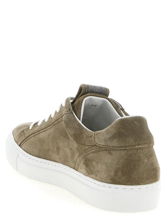  브루넬로 쿠치넬리 스니커즈 LDMZSFG2525C8850 KHAKI - BRUNELLO CUCINELLI