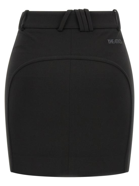  디 아티코 스커트 LD261WCR00158VVP002AA100 BLACK - THE ATTICO