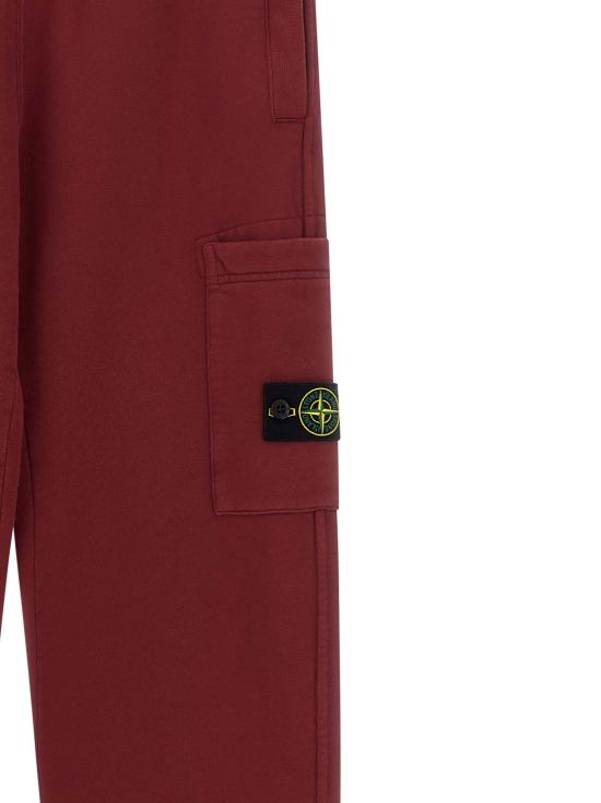 스톤 아일랜드 트레이닝/조거 팬츠 LDL2S166200002S0A20V0014 BURGUNDY - STONE ISLAND