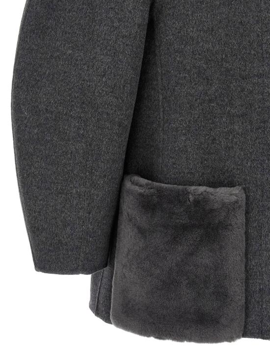  펜디 코트 LDFJ7647A5HDF1M2T GRAY - FENDI