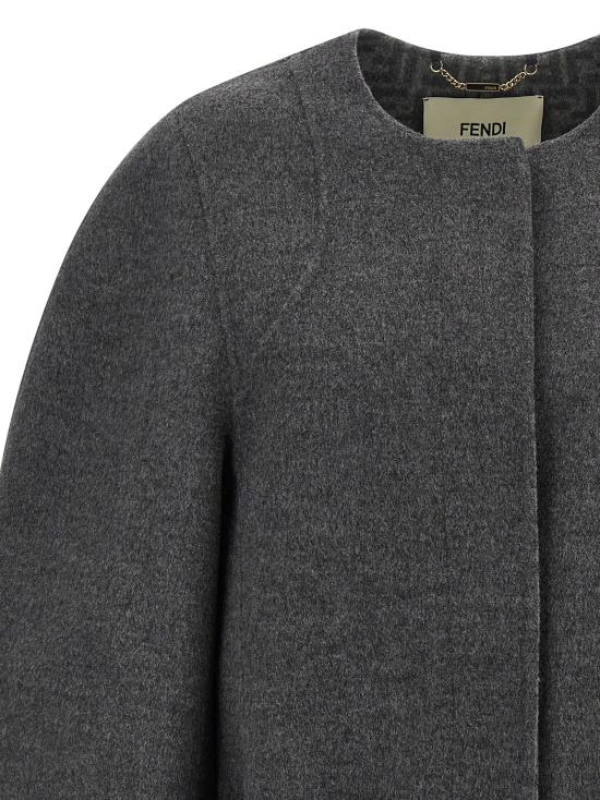  펜디 코트 LDFJ7647A5HDF1M2T GRAY - FENDI