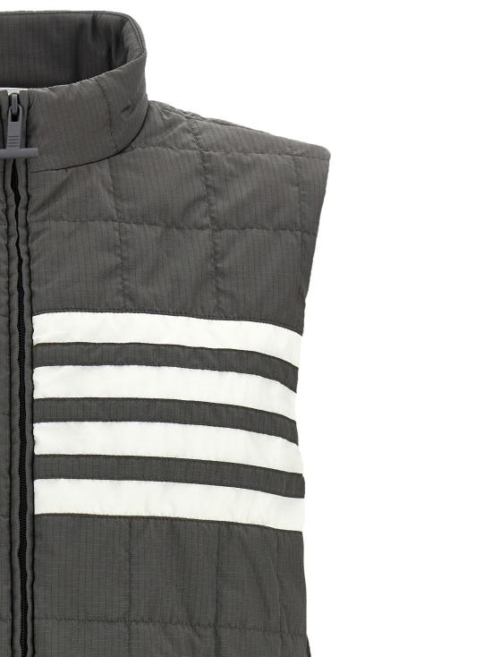  톰브라운 베스트 LDMVD038XF1095025 GREY - THOM BROWNE