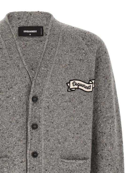 디스퀘어드2 가디건 LDS74HA1667D13233860 GREY - DSQUARED2