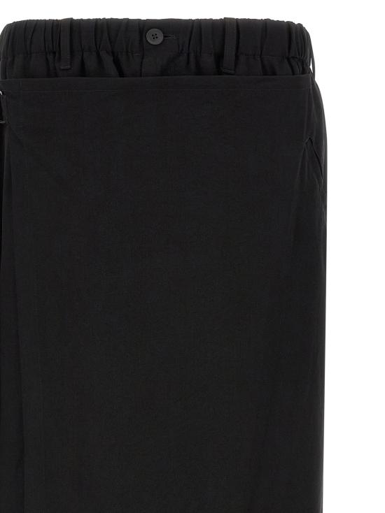  요지 야마모토 팬츠 LDHWP175001 BLACK - YOHJI YAMAMOTO