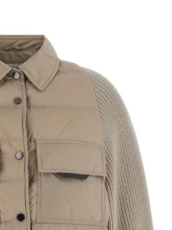  브루넬로 쿠치넬리 패딩 LDMD5987696PC7958 BEIGE - BRUNELLO CUCINELLI