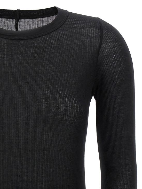  릭 오웬스 탑 LDRP02F5202RC09 BLACK - RICK OWENS