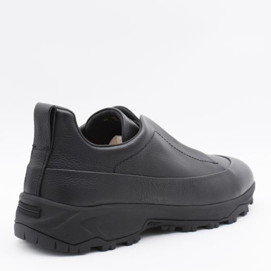 26FW 에르메네질도제냐 스니커즈 LHSOF S8106ZNER BLACK - ERMENEGILDO ZEGNA