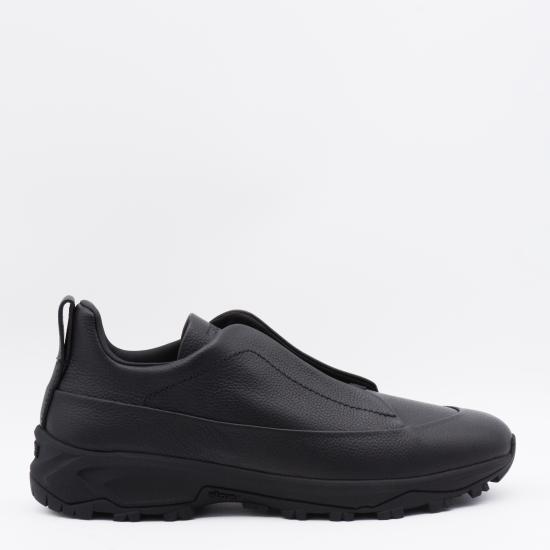 26FW 에르메네질도제냐 스니커즈 LHSOF S8106ZNER BLACK - ERMENEGILDO ZEGNA