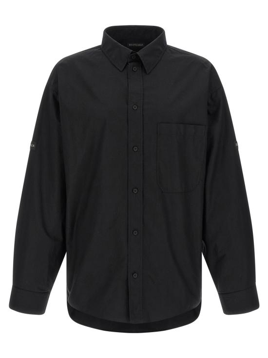  발렌시아가 셔츠 LD857814TRM281000 BLACK