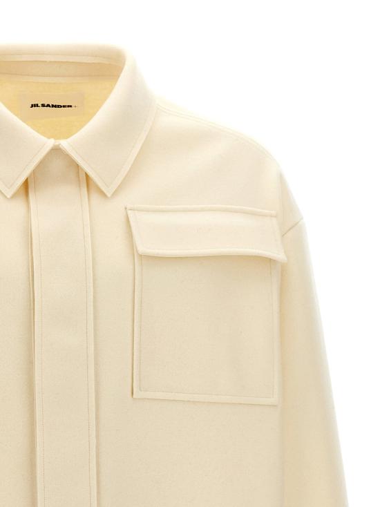  질샌더 셔츠 LDJ47DL0152J20212105 CREAM - JIL SANDER