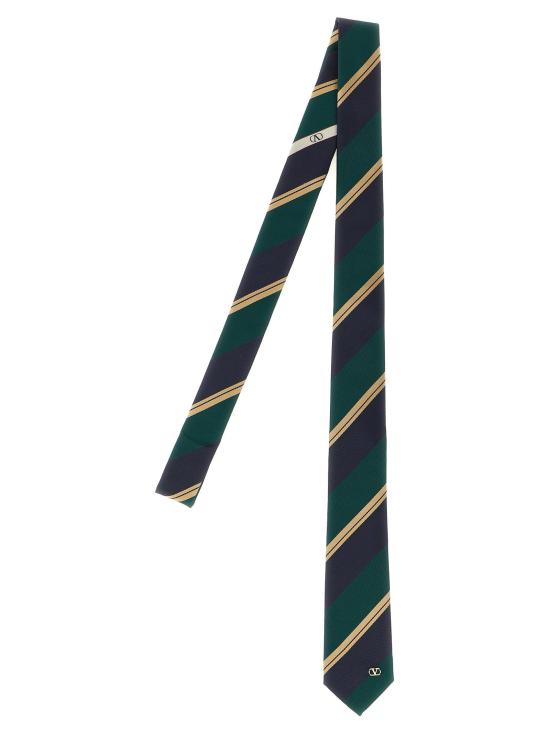  발렌티노 가라바니 넥타이 LDY2EV195WHS0HL NAVY