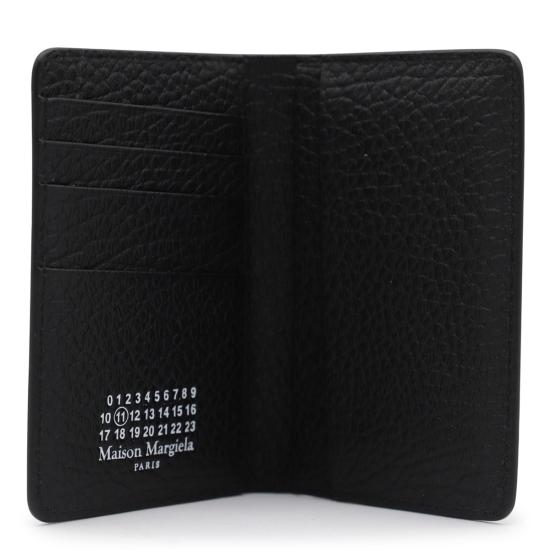 26FW 마르지엘라 보빈 레더 카드 홀더 SA1VX0011 P4455T8013 BLACK - MAISON MARGIELA