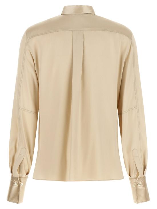  브루넬로 쿠치넬리 셔츠 LDM0C59NR516C9643 BEIGE - BRUNELLO CUCINELLI