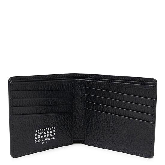 26FW 마르지엘라 4스티치 반지갑 SA1UI0016 P4455T8013 BLACK - MAISON MARGIELA
