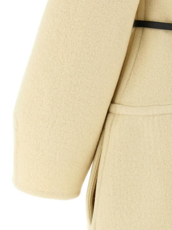  질샌더 코트 LDJ04AA0004J40020261 CREAM - JIL SANDER