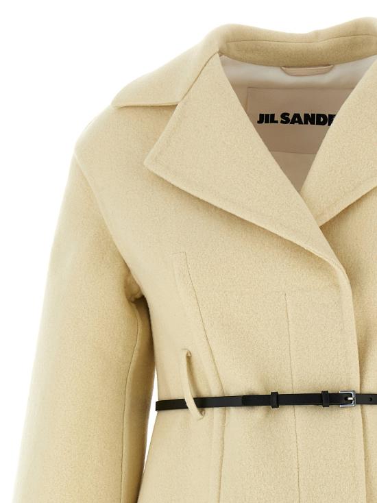  질샌더 코트 LDJ04AA0004J40020261 CREAM - JIL SANDER