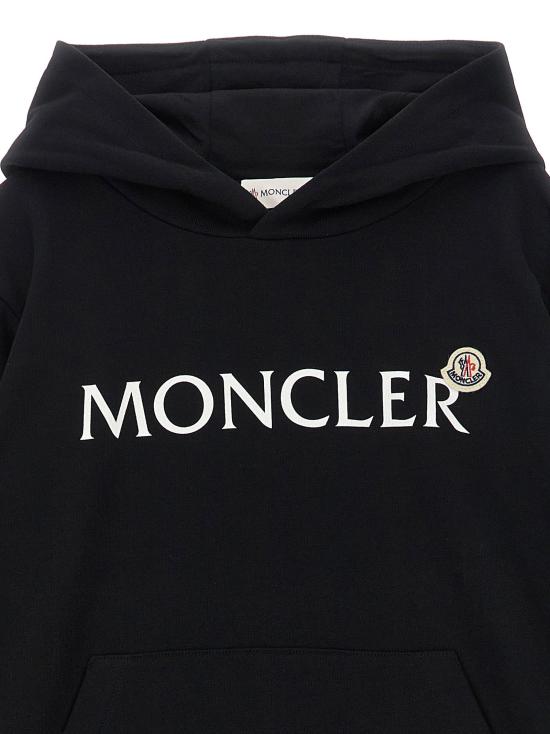  몽클레어 후드 티셔츠 LDL19548G0000989AKM999 BLACK - MONCLER