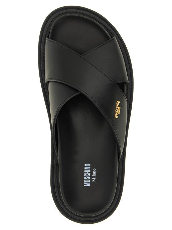  모스키노 스니커즈 LDMB28083G0PGA0000 BLACK - MOSCHINO