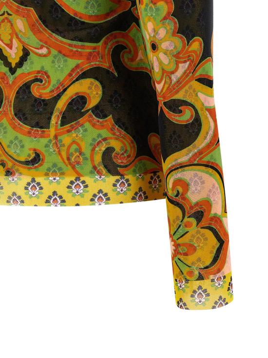  에트로 블라우스 LDWRJA003899IAS67X0812 GREEN - ETRO