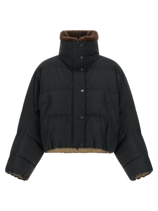  브루넬로 쿠치넬리 패딩 LDMH5257474C101 BLACK
