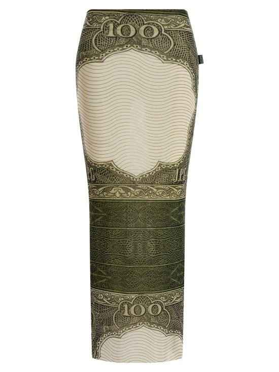  장 폴 고티에 스커트 LD2601WSK043M023P400300156 GREEN