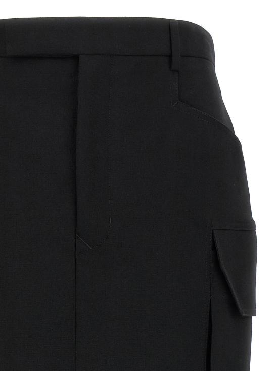  릭 오웬스 스커트 LDRP02E4379WGP09 BLACK - RICK OWENS
