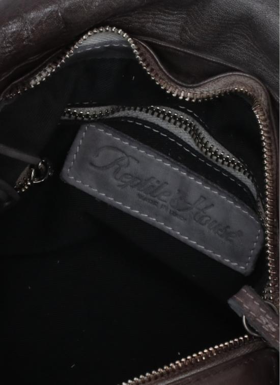 26FW 렙틸하우스 숄더백 H730VASIA DEGRADEJEANS Brown - REPTILE'S HOUSE