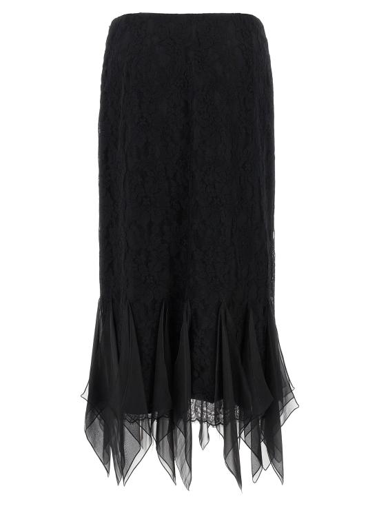  발렌티노 가라바니 스커트 LDB0RAF25A6A0NO BLACK - VALENTINO GARAVANI