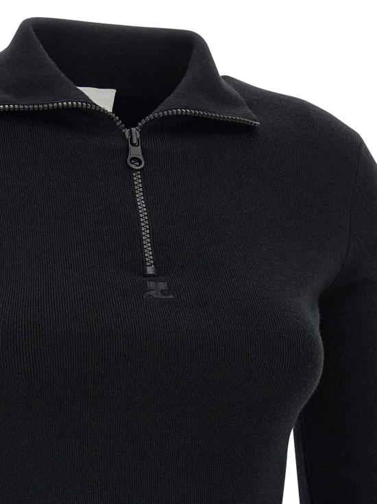  쿠레쥬 점프수트 LD325MRO691FI00719999 BLACK - COURREGES